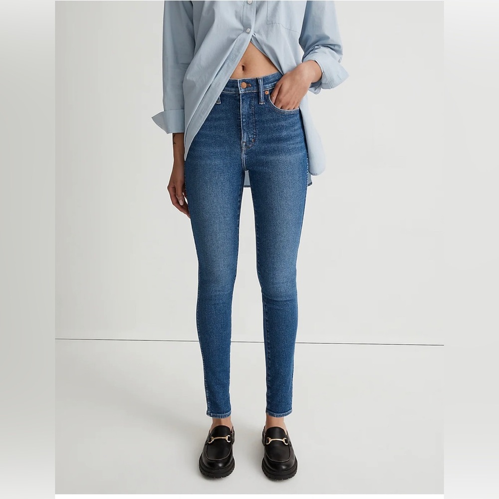 Madewell highrise 10” roadtripper jeans